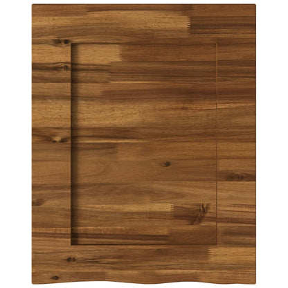 vidaXL Live Edge Table Top 50 x 40 x 3.5 cm Rectangular Natural