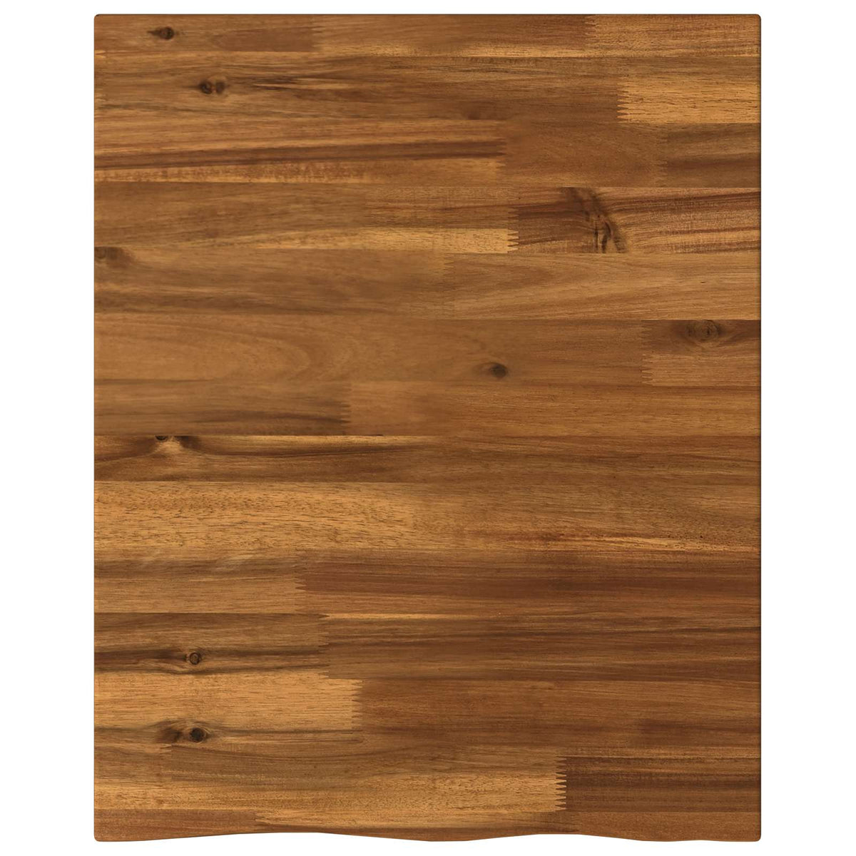 vidaXL Live Edge Table Top 50 x 40 x 3.5 cm Rectangular Natural