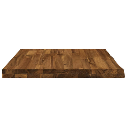 vidaXL Live Edge Table Top 90 x 40 x 3.5 cm Rectangular Natural