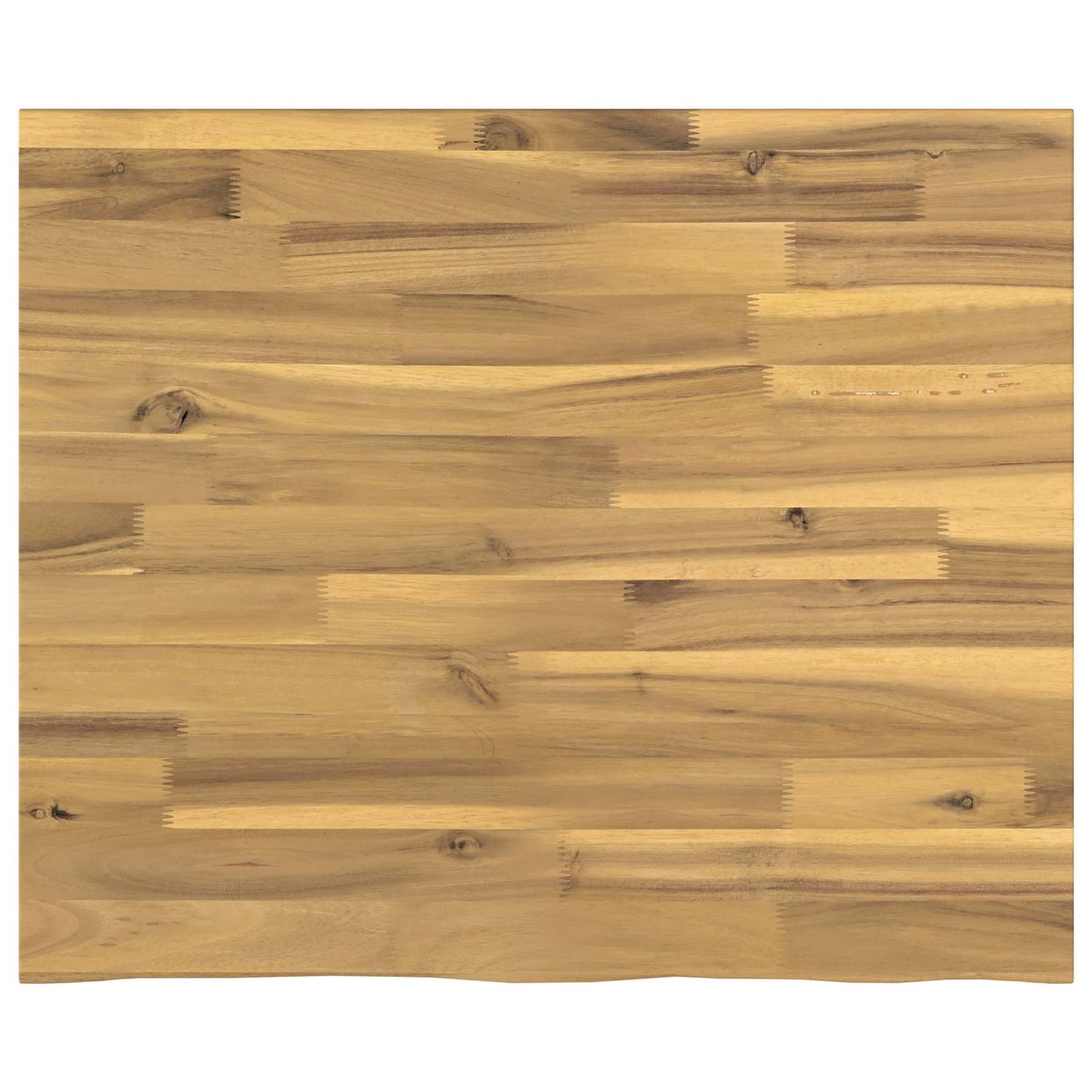 vidaXL Live Edge Table Top 90 x 40 x 3.5 cm Rectangular White