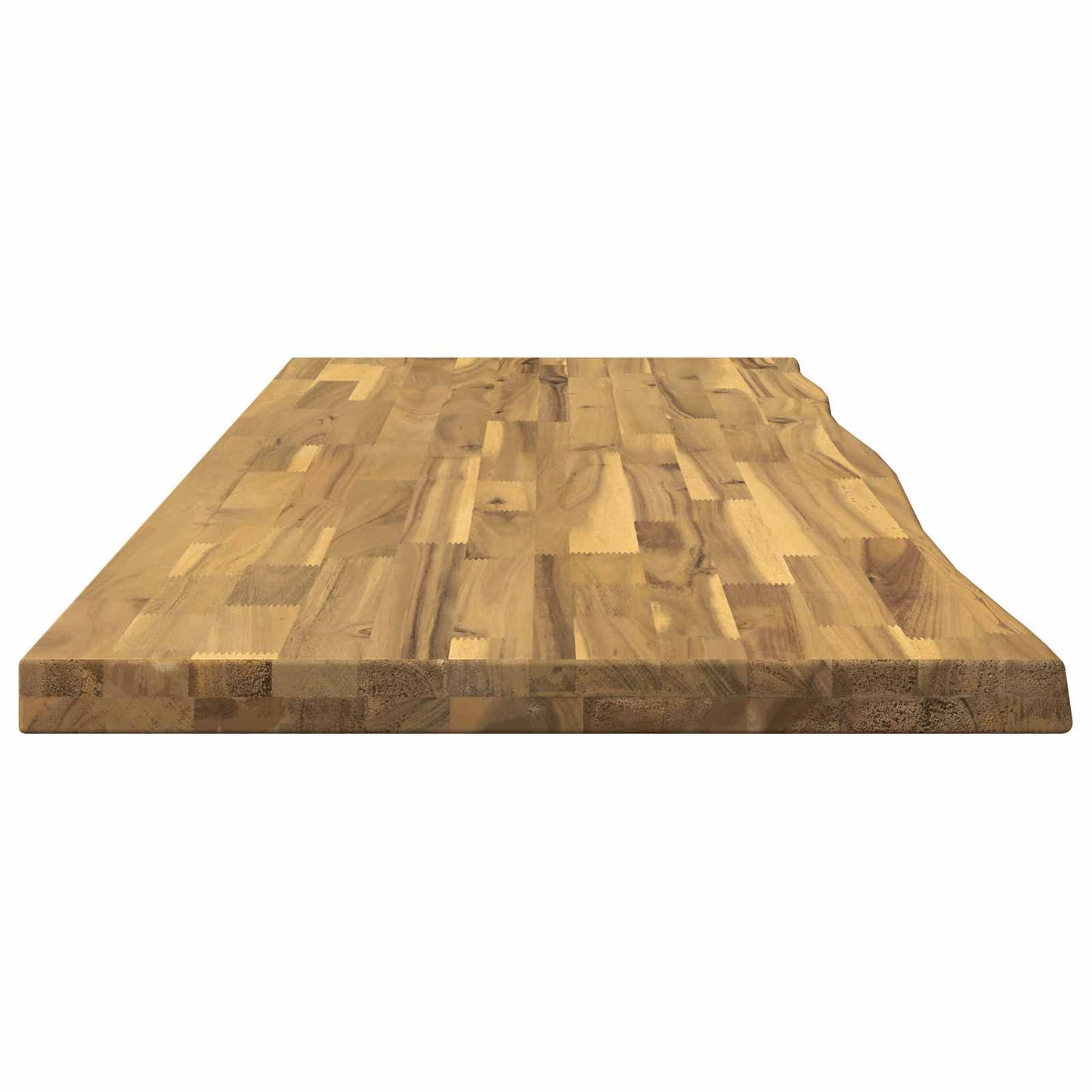 vidaXL Live Edge Table Top 140 x 40 x 3.5 cm Rectangular White