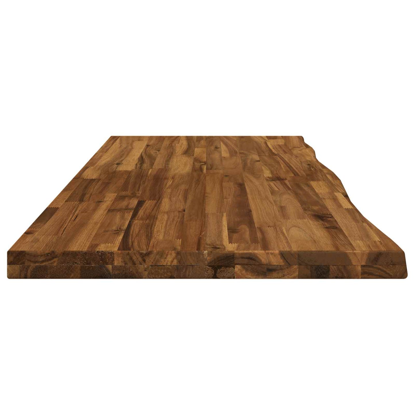 vidaXL Live Edge Table Top 160 x 40 x 3.5 cm Rectangular Natural