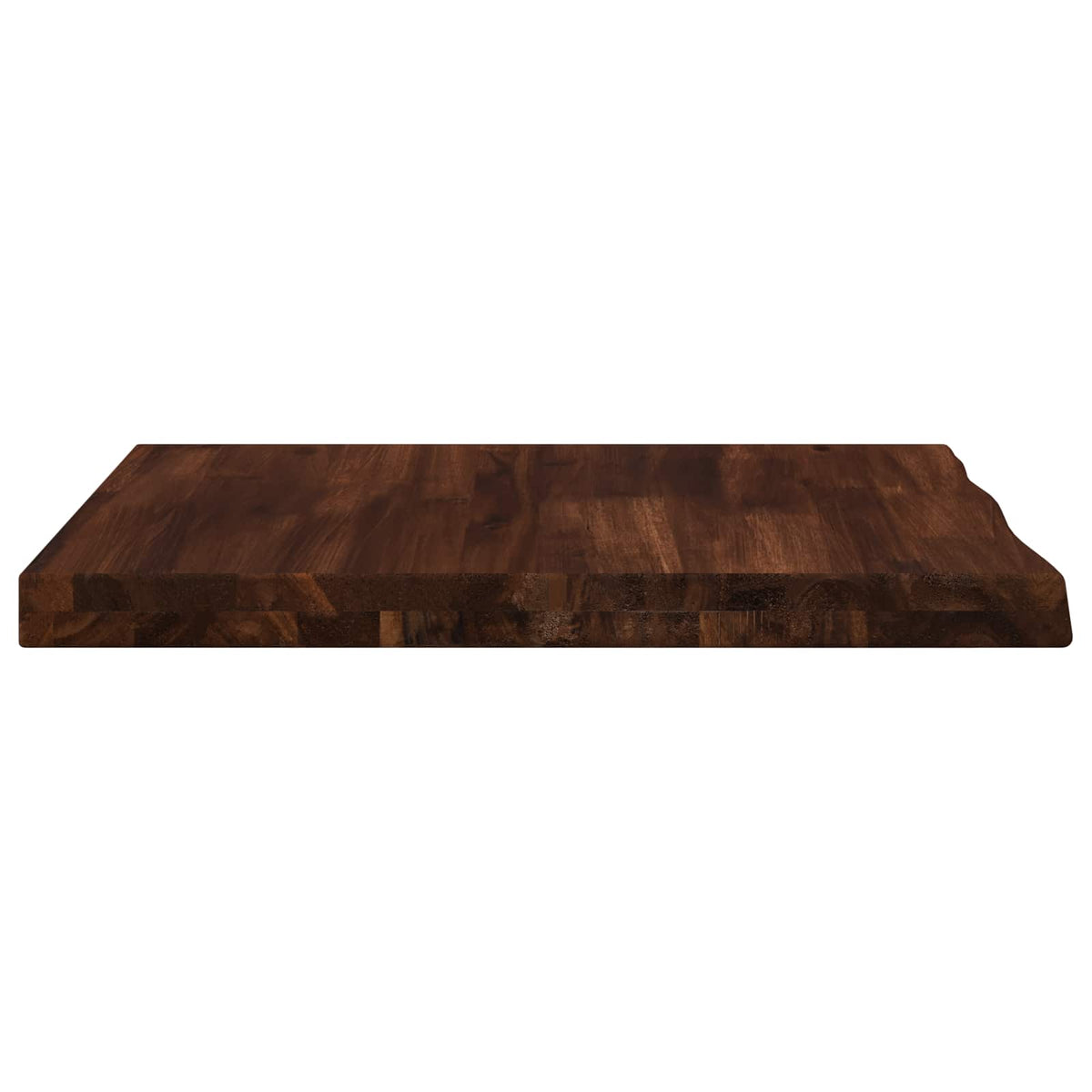 vidaXL Live Edge Table Top 50 x 50 x 3.5 cm Square Solid Acacia Wood
