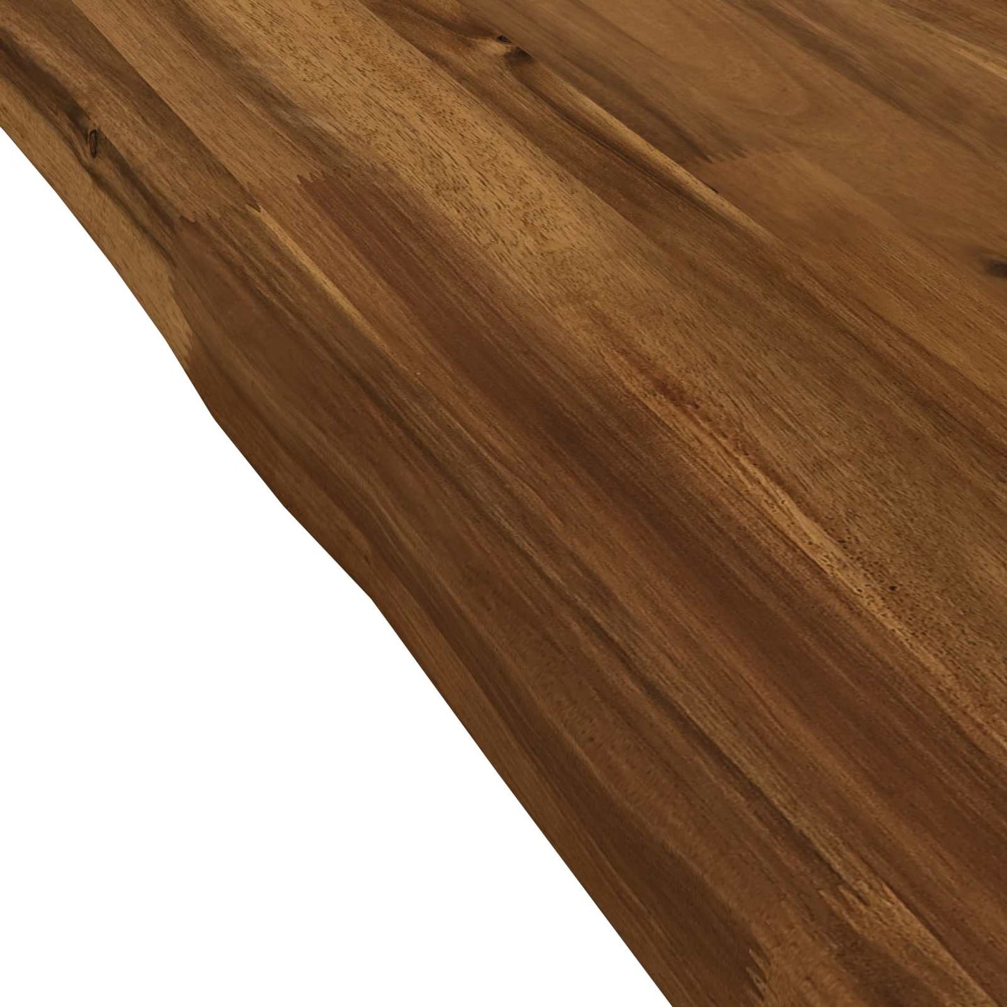 vidaXL Live Edge Table Top 70 x 50 x 3.5 cm Rectangular Natural