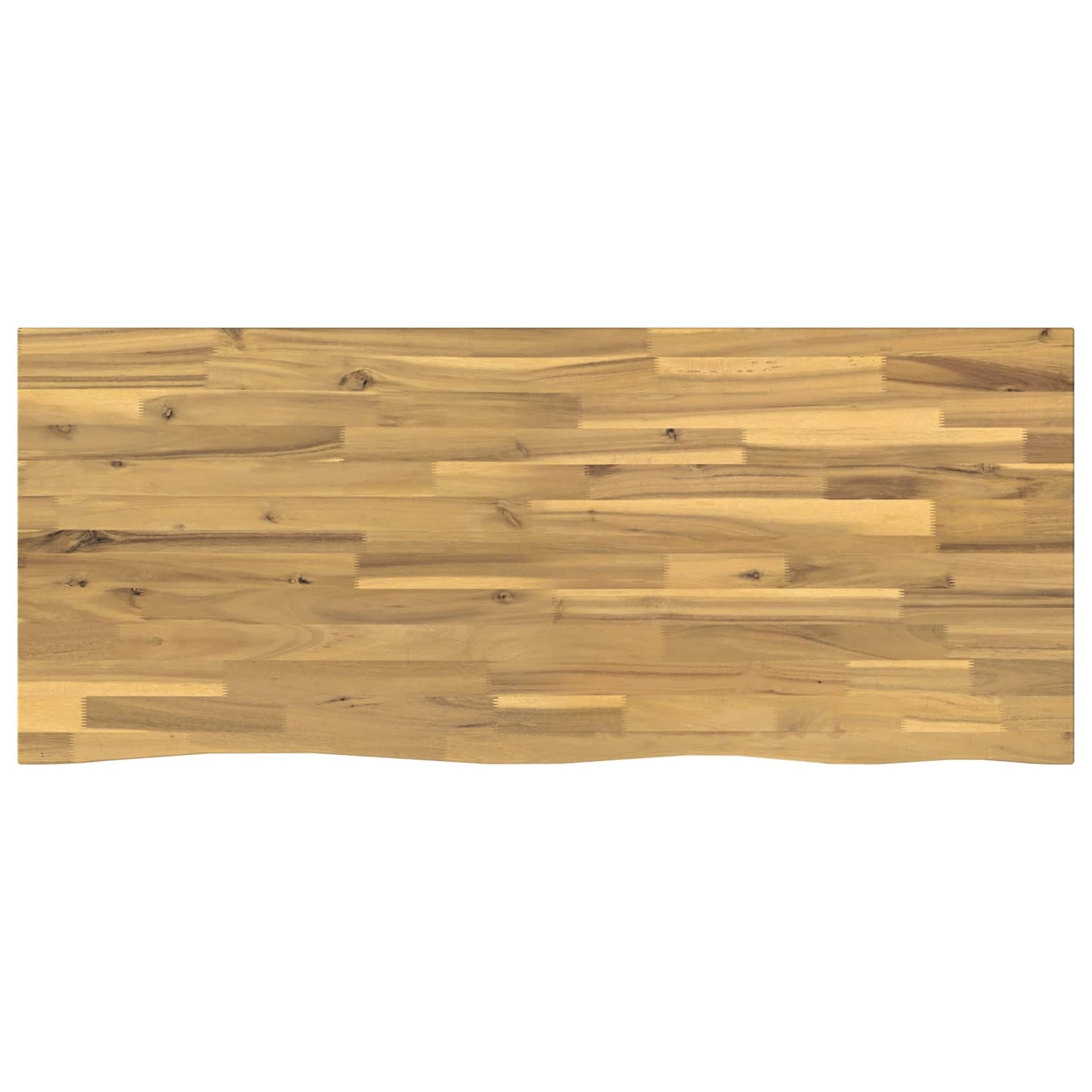 vidaXL Live Edge Table Top 100 x 50 x 3.5 cm Rectangular White