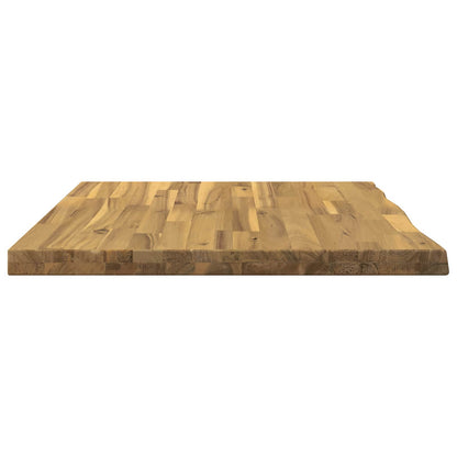 vidaXL Live Edge Table Top 70 x 60 x 3.2 cm Rectangular