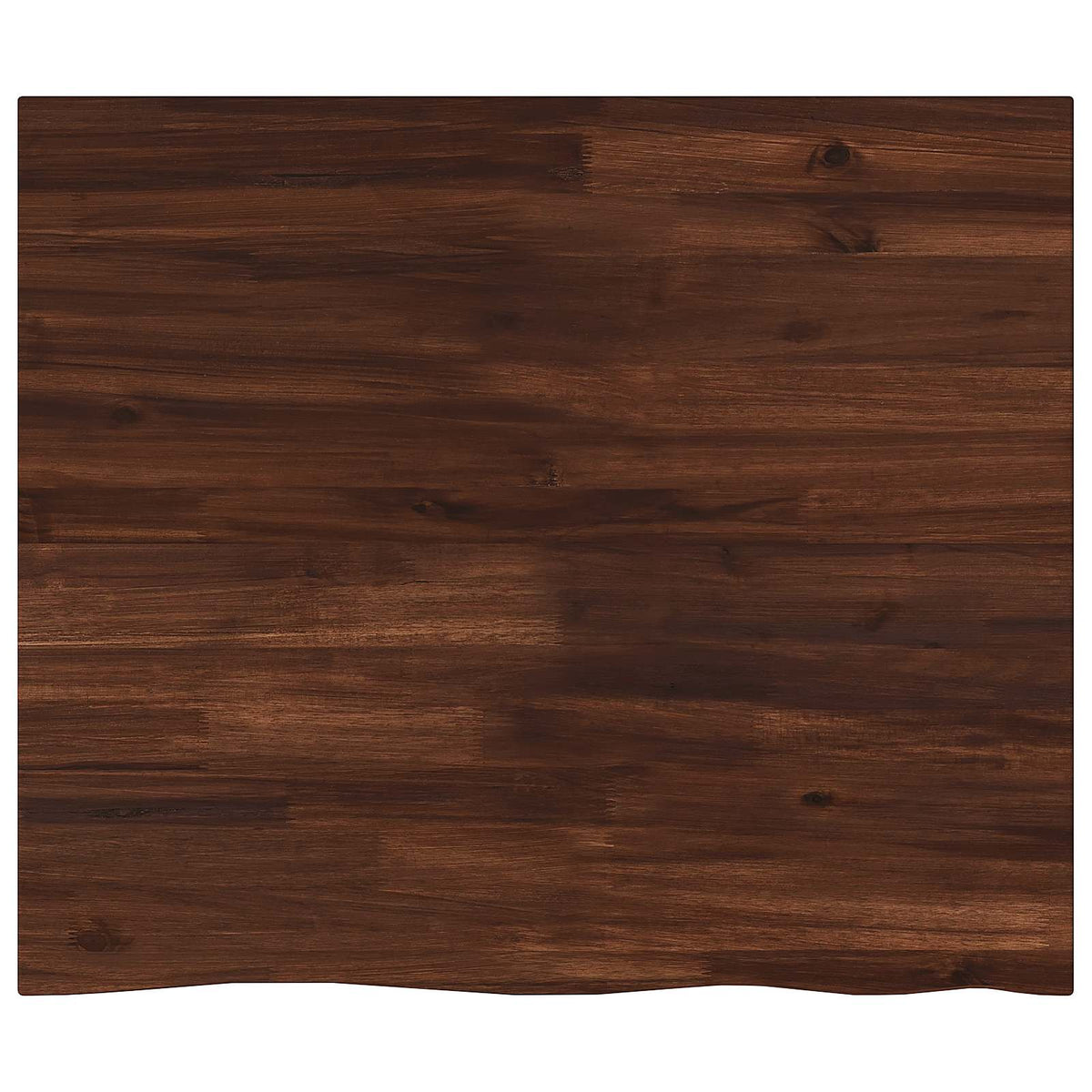 vidaXL Live Edge Table Top 80 x 60 x 3.2 cm Rectangular