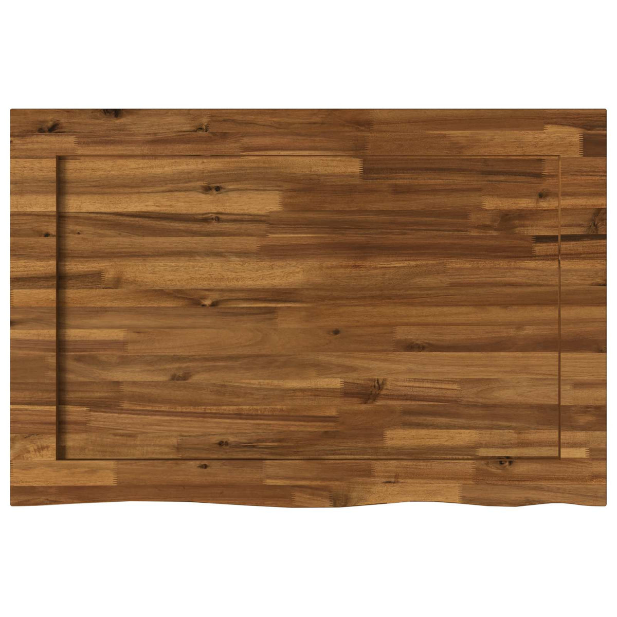 vidaXL Live Edge Table Top 90 x 60 x 3.2 cm Rectangular