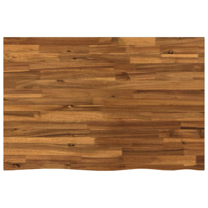 vidaXL Live Edge Table Top 90 x 60 x 3.5 cm Rectangular Natural