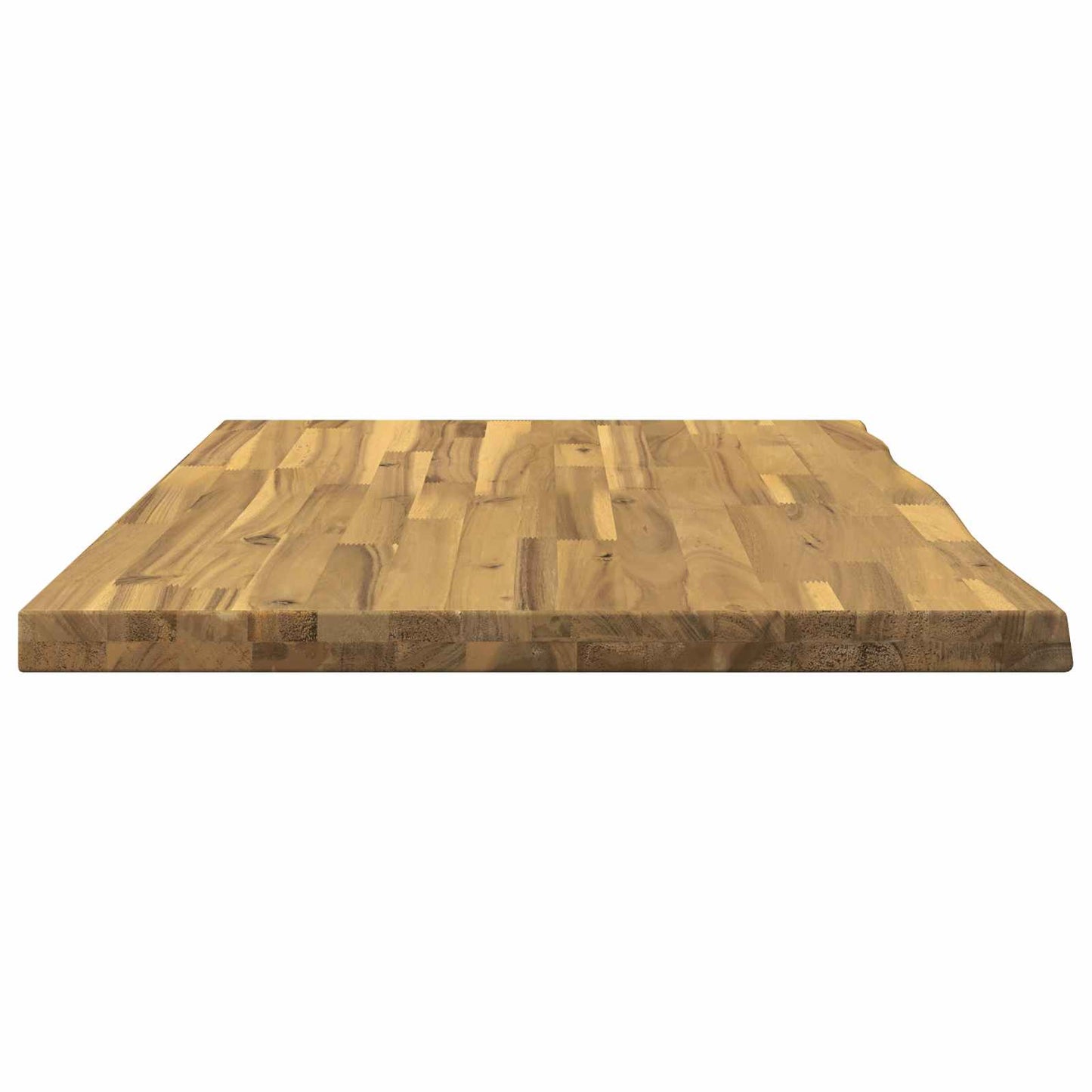 vidaXL Live Edge Table Top 90 x 60 x 3.5 cm Rectangular White