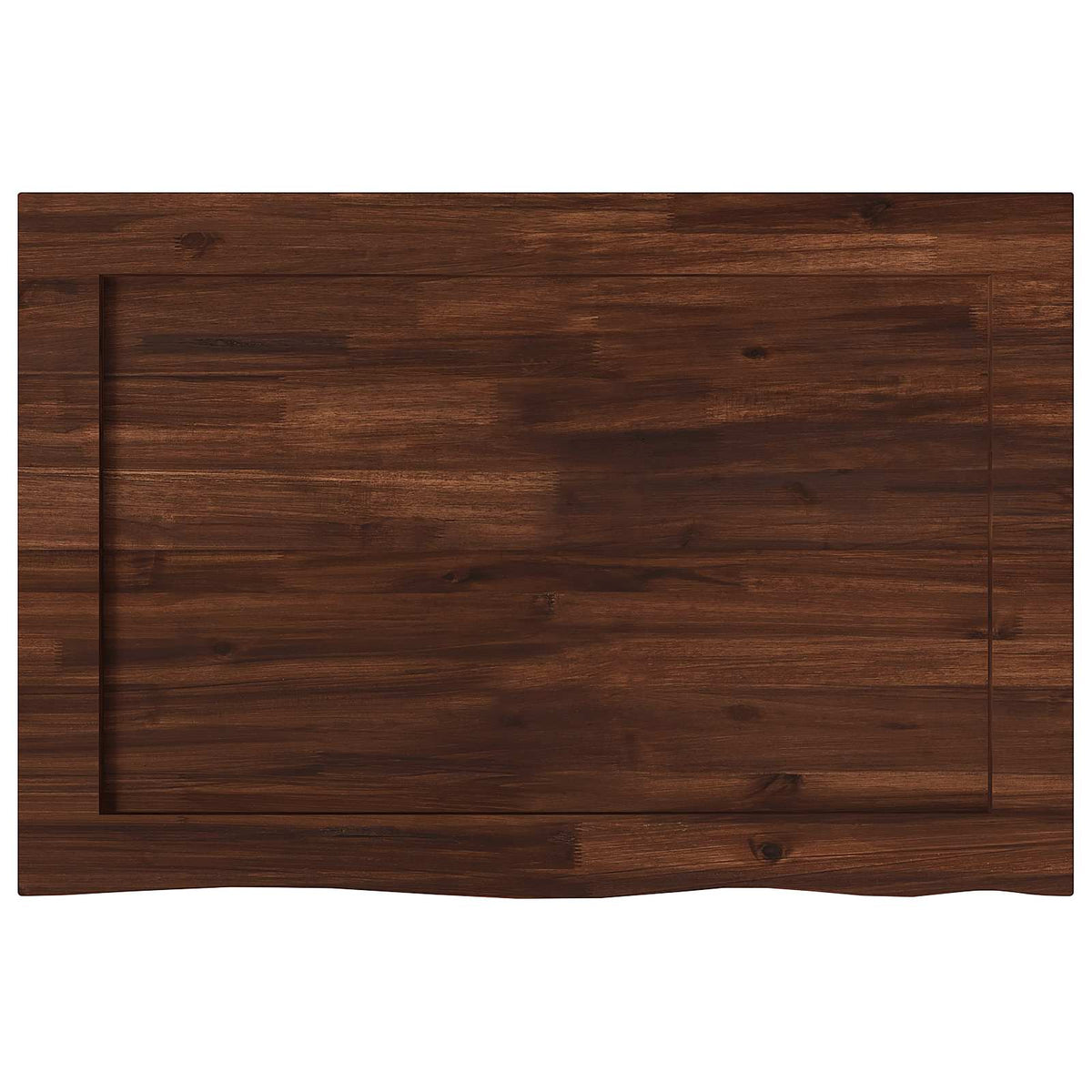 vidaXL Live Edge Table Top 100 x 60 x 3.2 cm Rectangular
