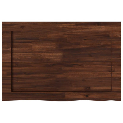 vidaXL Live Edge Table Top 100 x 60 x 3.2 cm Rectangular