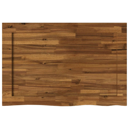 vidaXL Live Edge Table Top 100 x 60 x 3.5 cm Rectangular Natural
