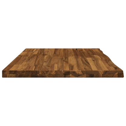 vidaXL Live Edge Table Top 100 x 60 x 3.5 cm Rectangular Natural