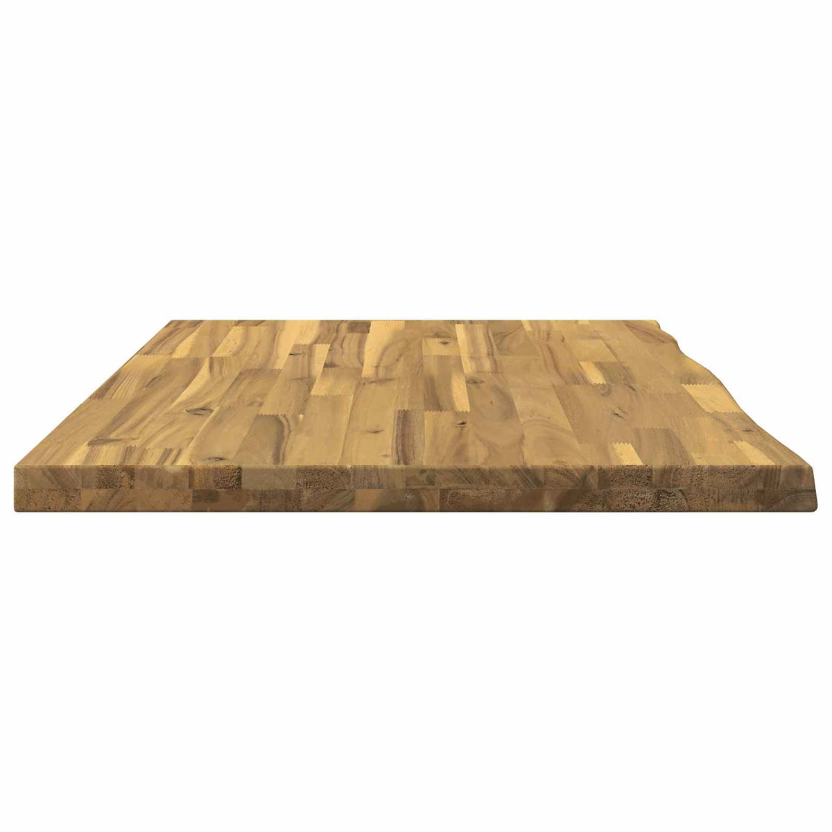 vidaXL Live Edge Table Top 100 x 60 x 3.5 cm Rectangular White