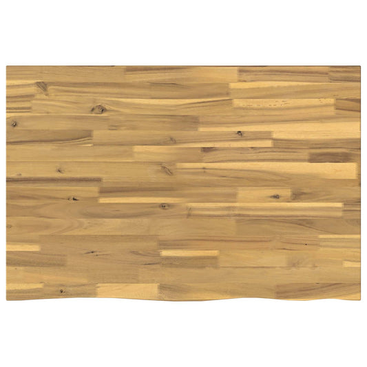 vidaXL Live Edge Table Top 100 x 60 x 3.2 cm Rectangular