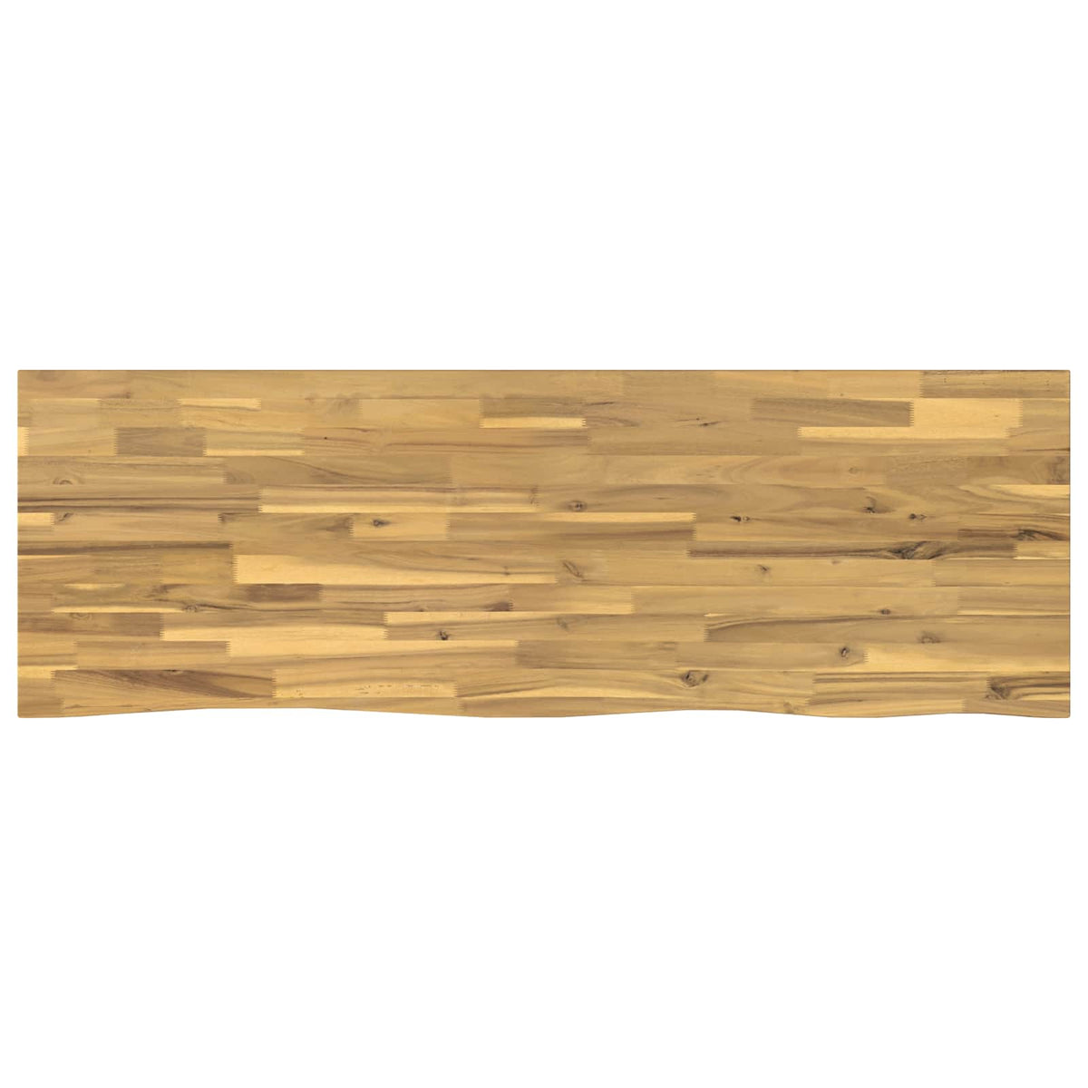vidaXL Live Edge Table Top 120 x 60 x 3.5 cm Rectangular White