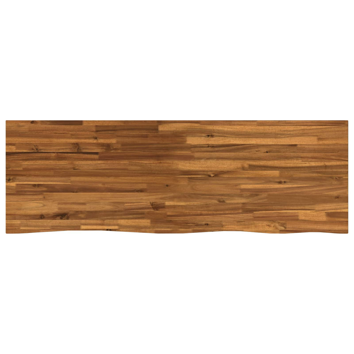 vidaXL Live Edge Table Top 130 x 60 x 3.5 cm Rectangular Natural