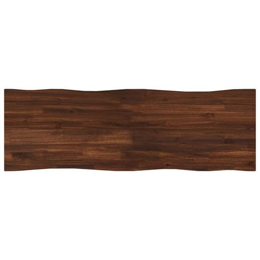 vidaXL Live Edge Table Top 110 x 40 x 3 cm Rectangular
