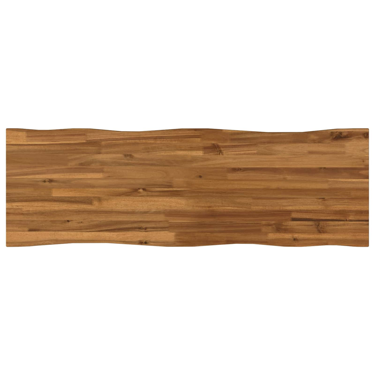 vidaXL Live Edge Table Top 120 x 40 x 3.5 cm Rectangular Natural