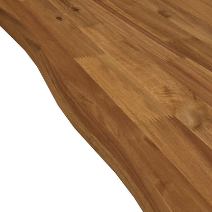 vidaXL Live Edge Table Top 140 x 40 x 3.5 cm Rectangular Natural