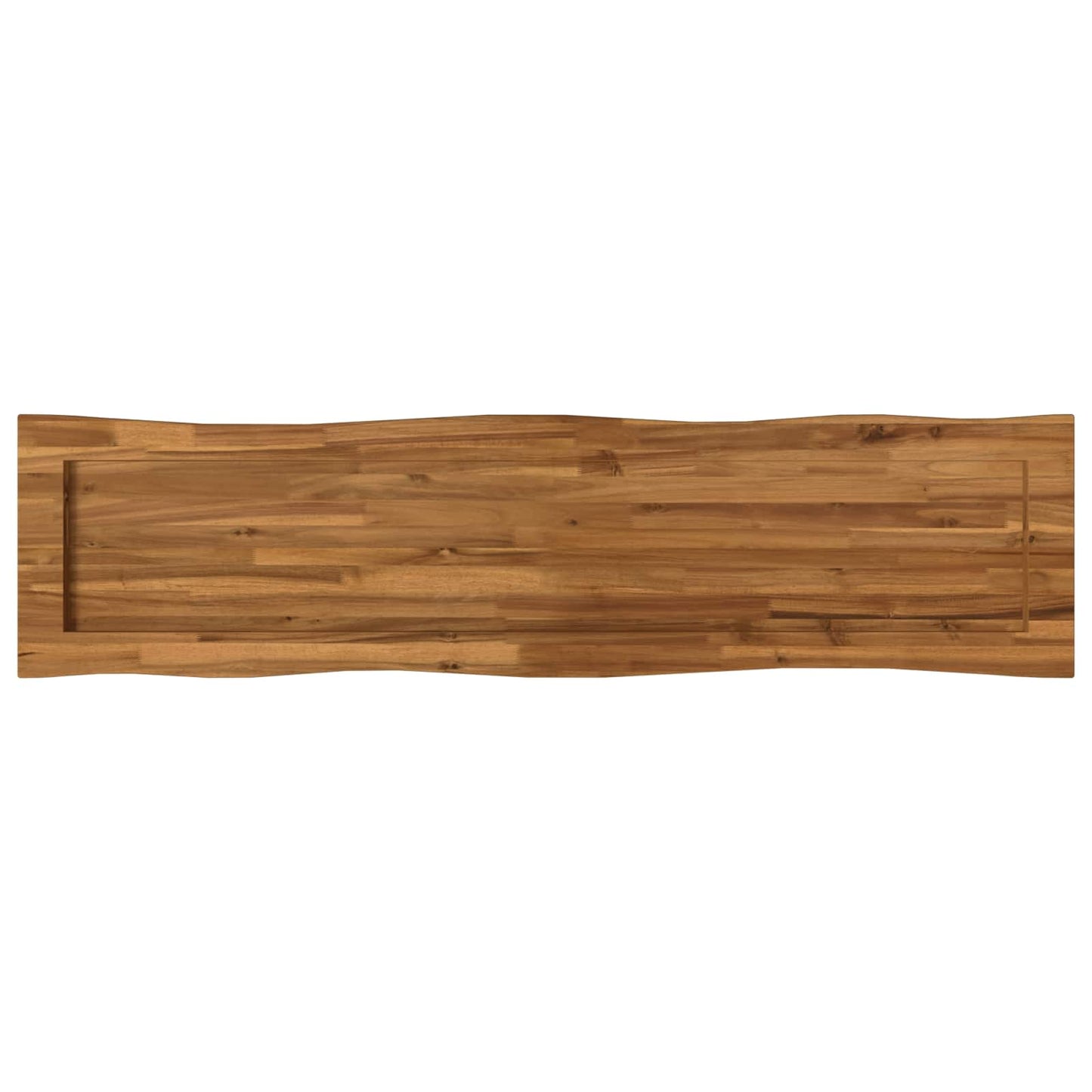 vidaXL Live Edge Table Top 140 x 40 x 3.5 cm Rectangular Natural