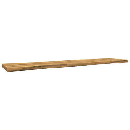 vidaXL Live Edge Table Top 140 x 40 x 3.5 cm Rectangular White