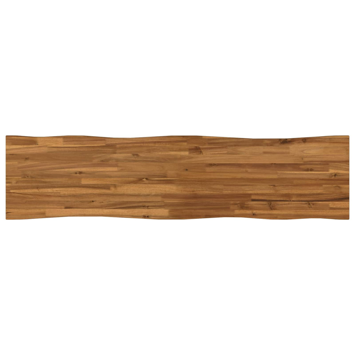vidaXL Live Edge Table Top 160 x 40 x 3.5 cm Rectangular Natural