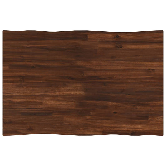 vidaXL Live Edge Table Top 70 x 60 x 3 cm Rectangular
