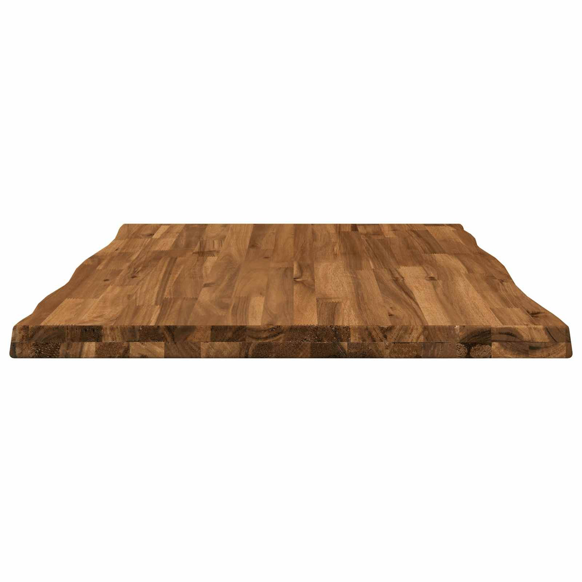 vidaXL Live Edge Table Top 80 x 60 x 3.5 cm Rectangular Natural