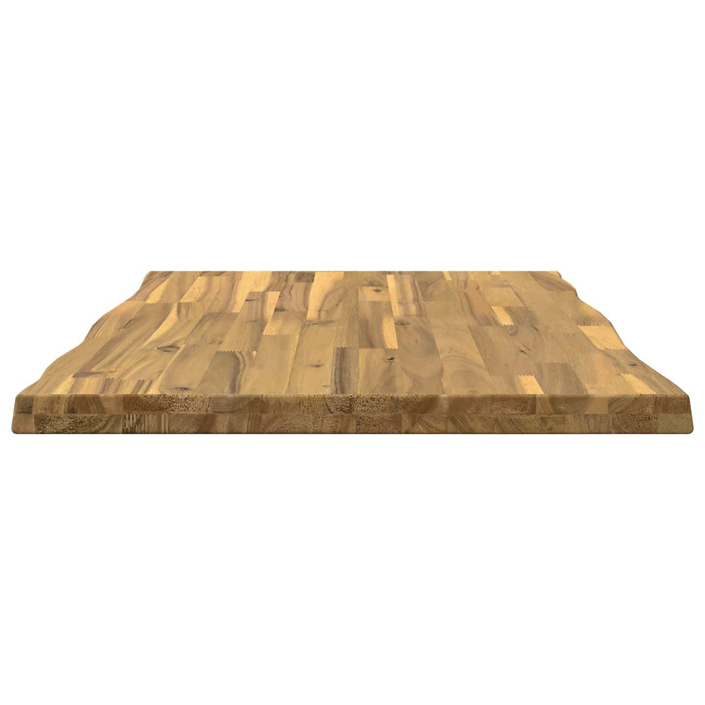 vidaXL Live Edge Table Top 90 x 60 x 3.5 cm Rectangular White