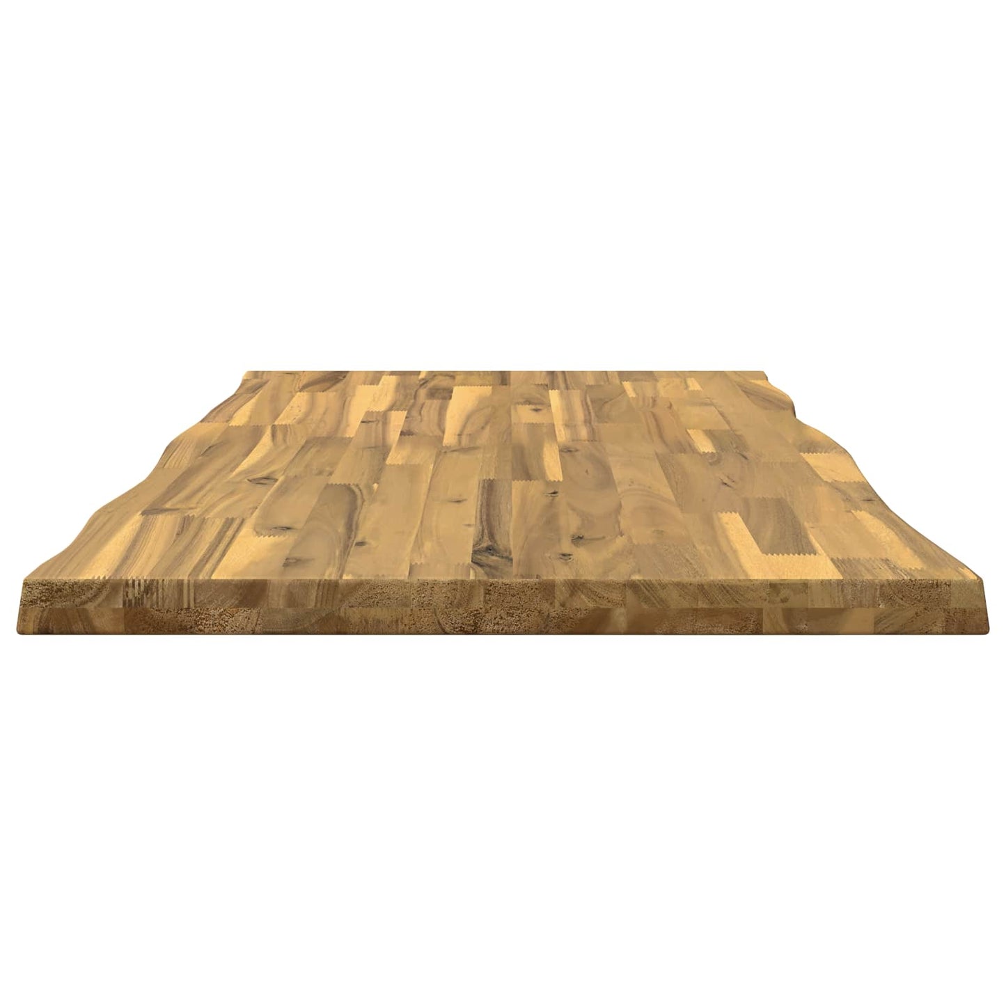 vidaXL Live Edge Table Top 120 x 60 x 3.5 cm Rectangular White