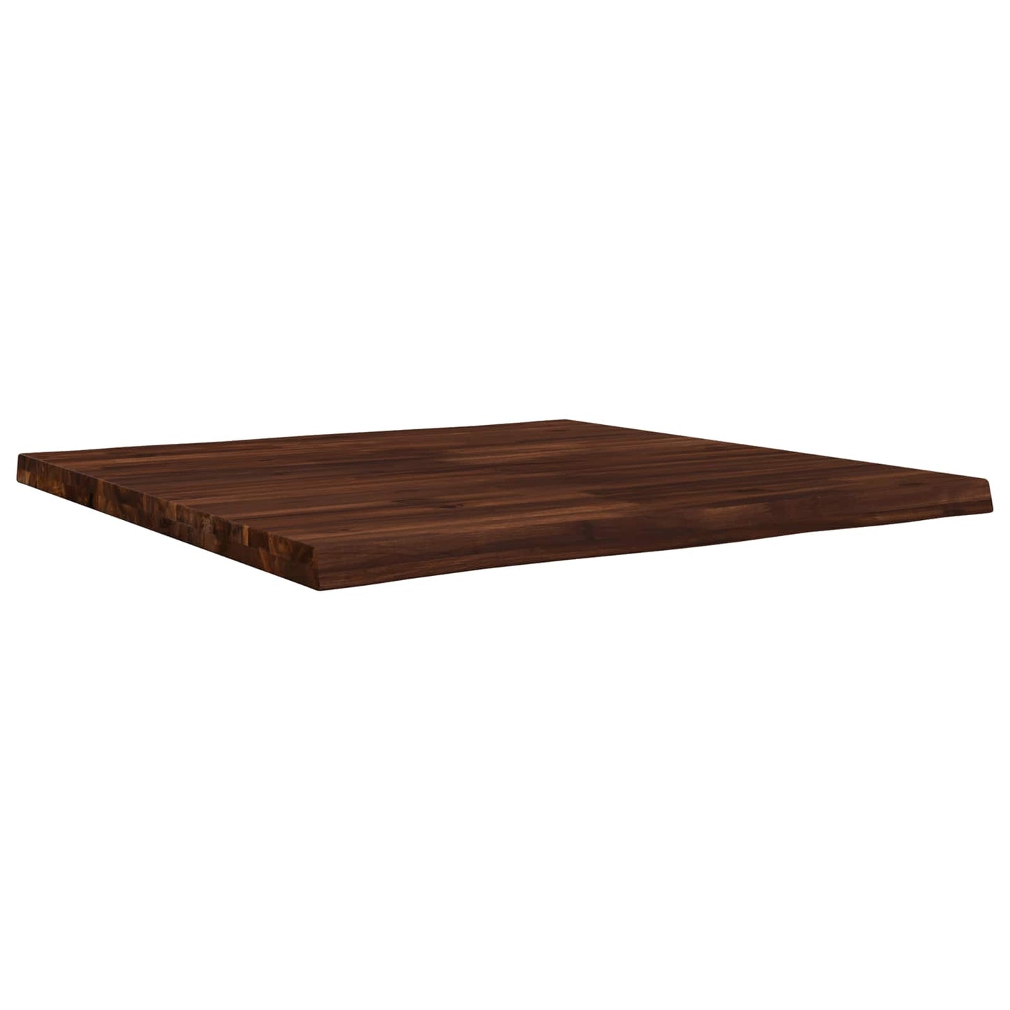 vidaXL Live Edge Table Top 70 x 70 x 3.5 cm Square Solid Acacia Wood