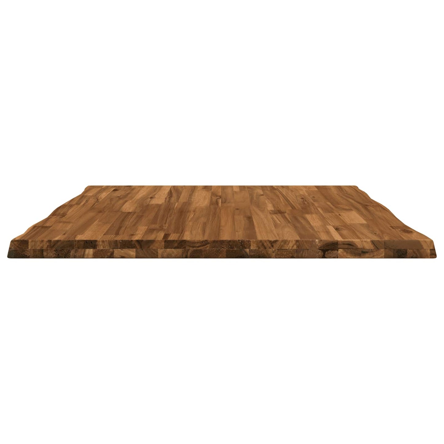 vidaXL Live Edge Table Top 70 x 70 x 3.5 cm Square Solid Acacia Wood