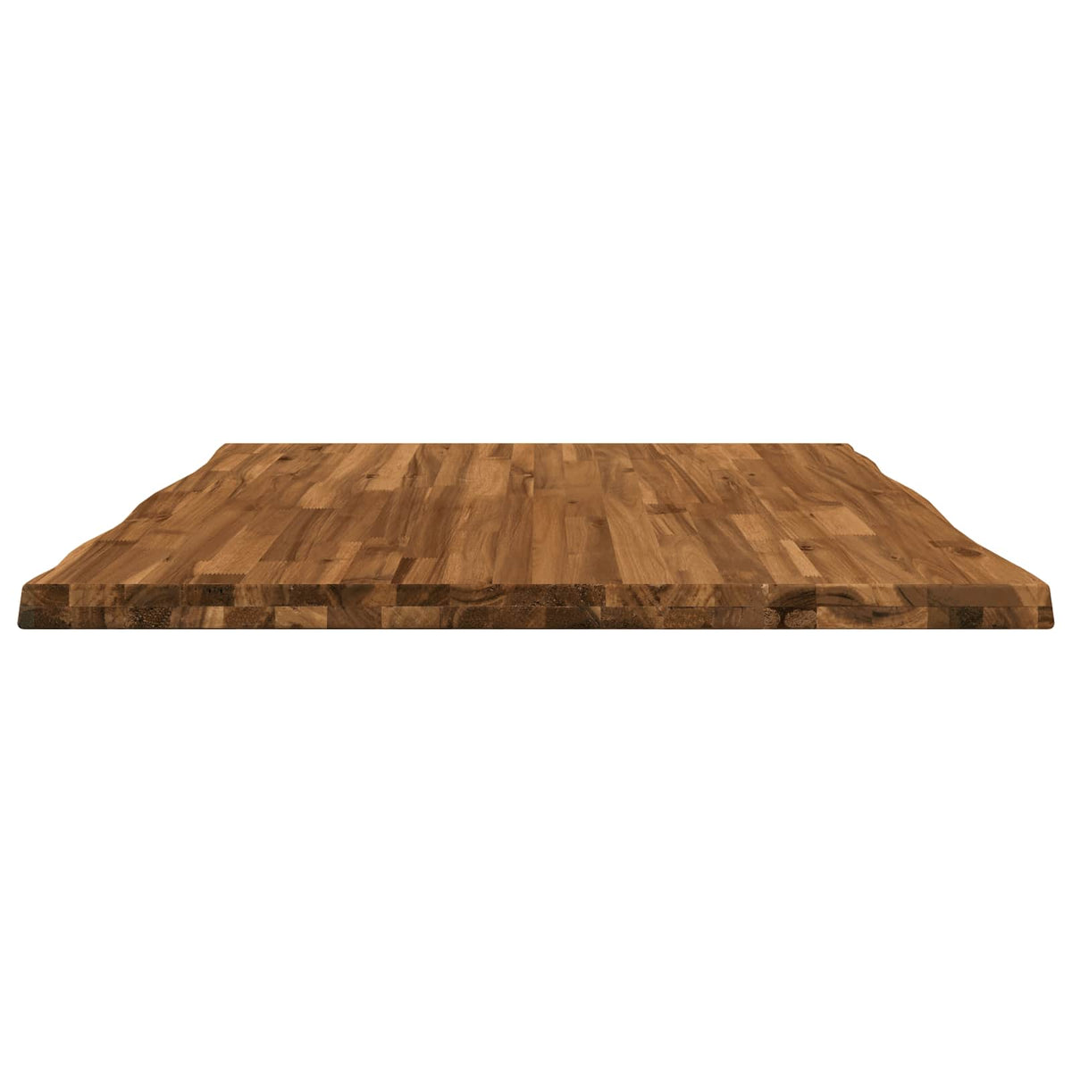 vidaXL Live Edge Table Top 90 x 80 x 3.5 cm Rectangular Natural