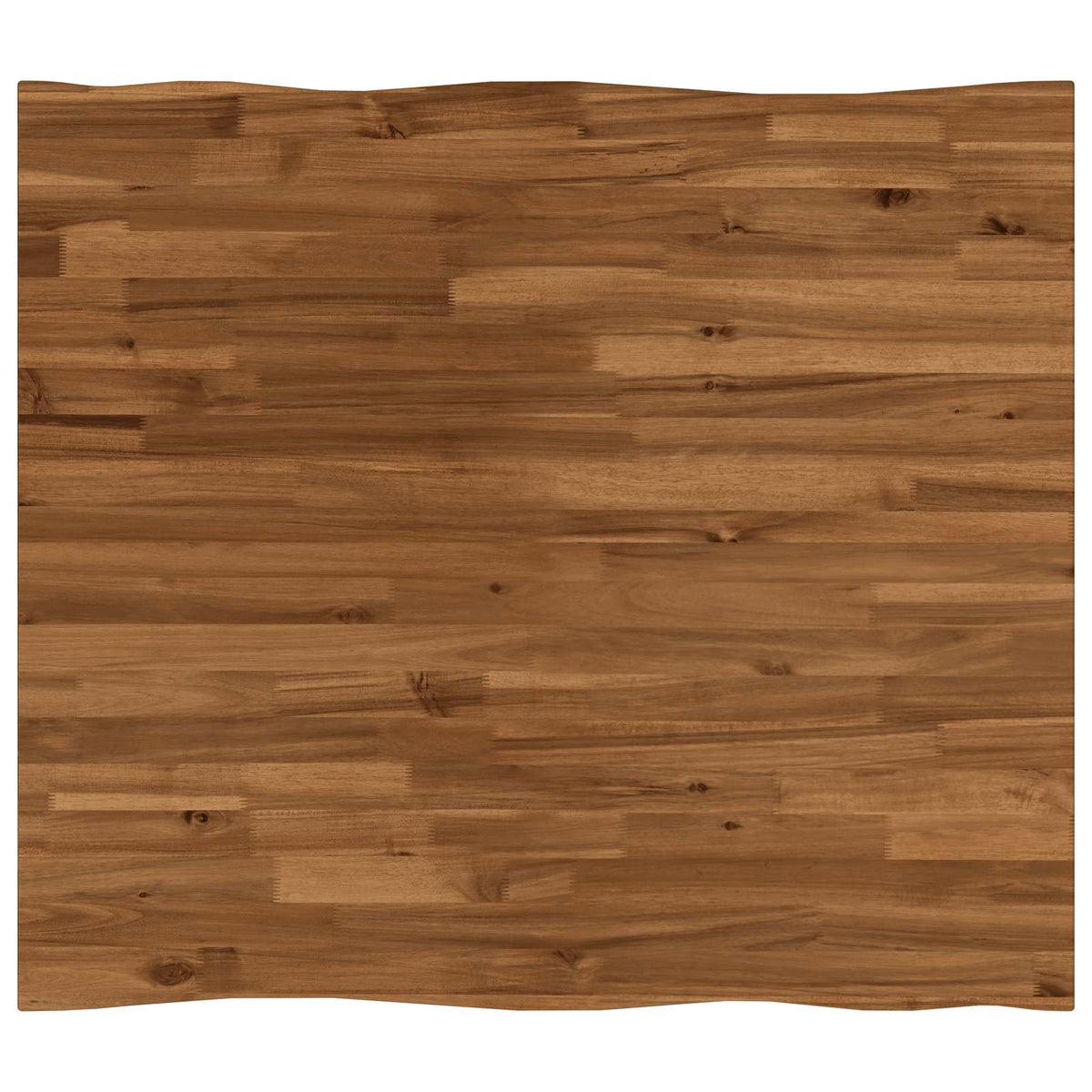 vidaXL Live Edge Table Top 90 x 80 x 3.5 cm Rectangular Natural
