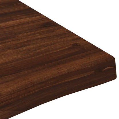 vidaXL Live Edge Table Top 100 x 80 x 3.2 cm Rectangular