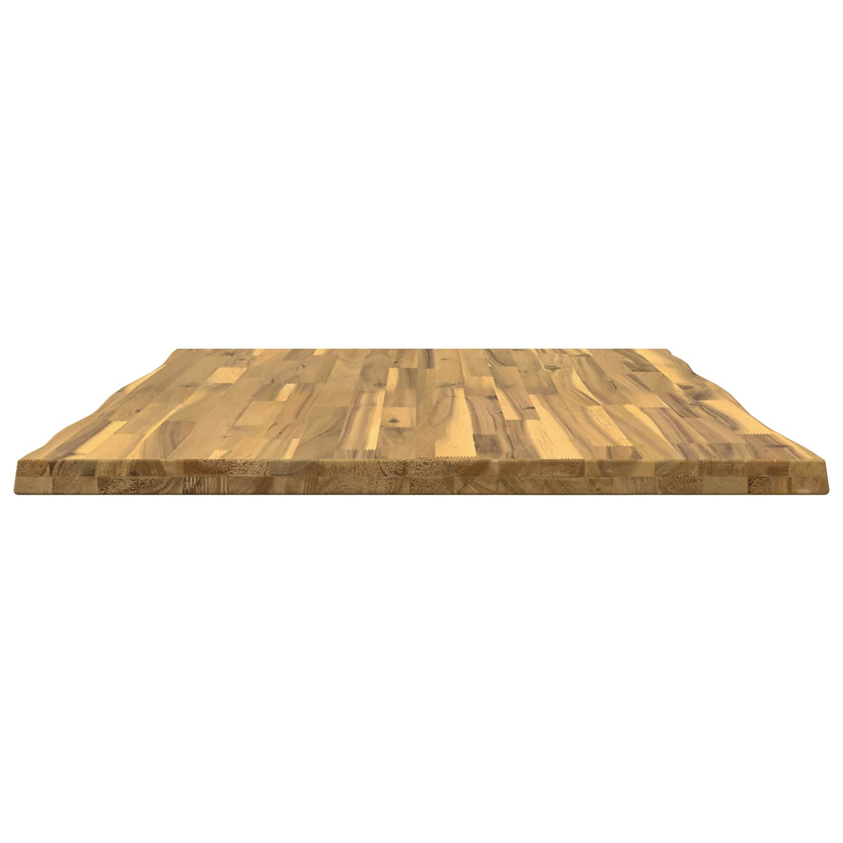 vidaXL Live Edge Table Top 100 x 80 x 3.5 cm Rectangular White