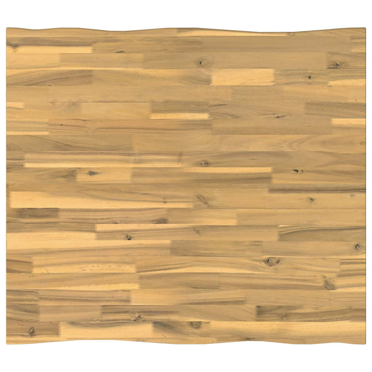 vidaXL Live Edge Table Top 100 x 80 x 3 cm Rectangular