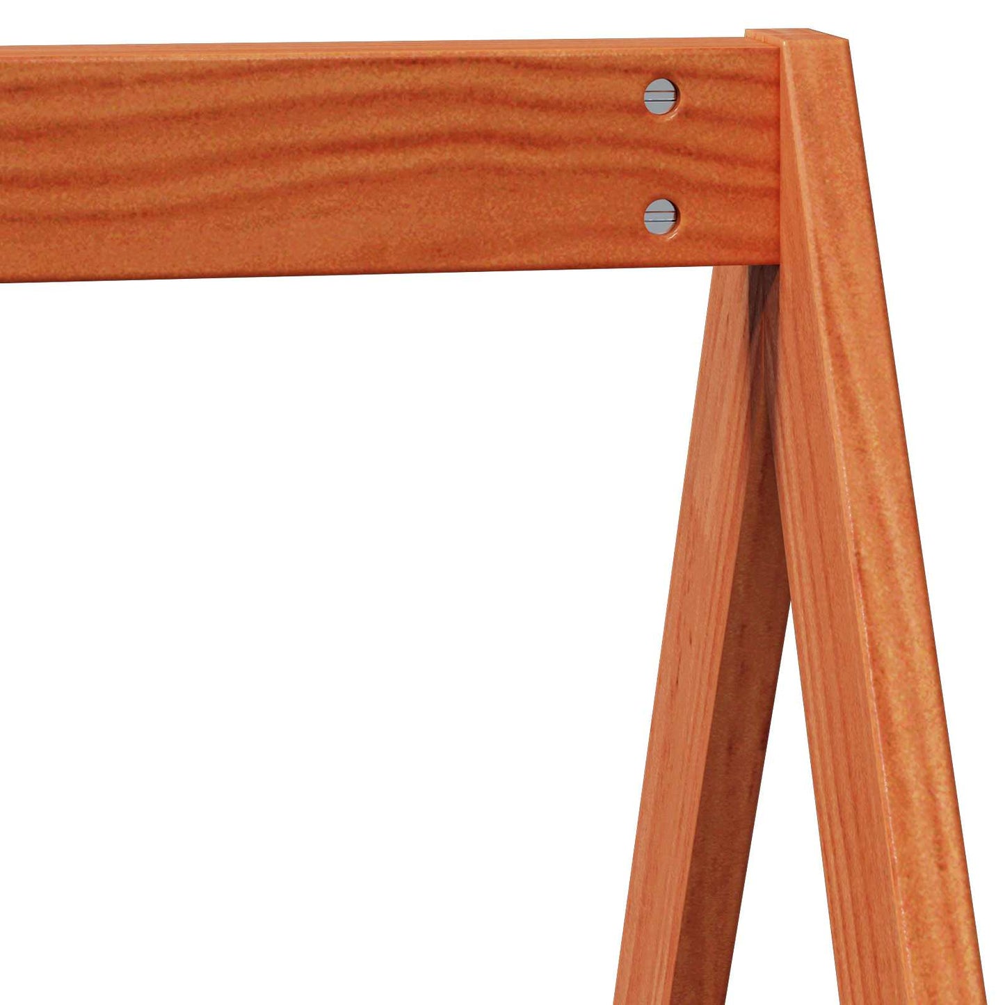 vidaXL Loft Bed Frame Wax Brown 90 x 190 cm Solid Pine Wood