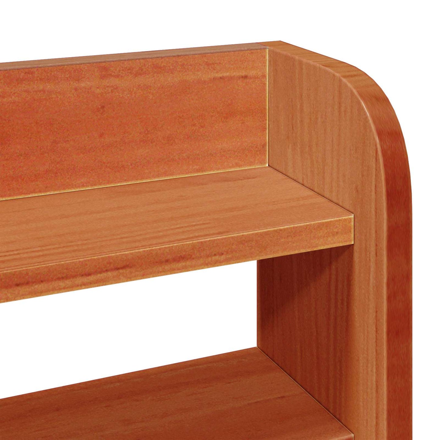 vidaXL Bed Frame with Headboard Wax Brown 150 x 200 cm Solid Pine Wood