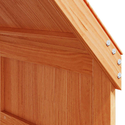 vidaXL Loft Bed Frame Wax Brown 90 x 190 cm Solid Pine Wood