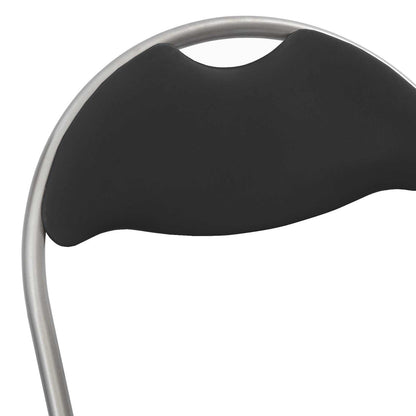 vidaXL Folding Chair 8 pcs Black and Grey 48 x 43.5 x 81 cm