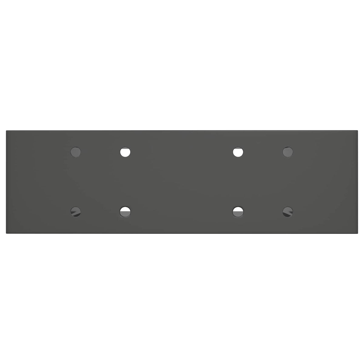 vidaXL Firewood Stack Aid 2 pcs Anthracite 34 x 10 x 15 cm Steel