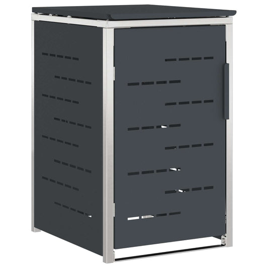 vidaXL Wheelie Bin Storage for 1 Bin 240L Anthracite