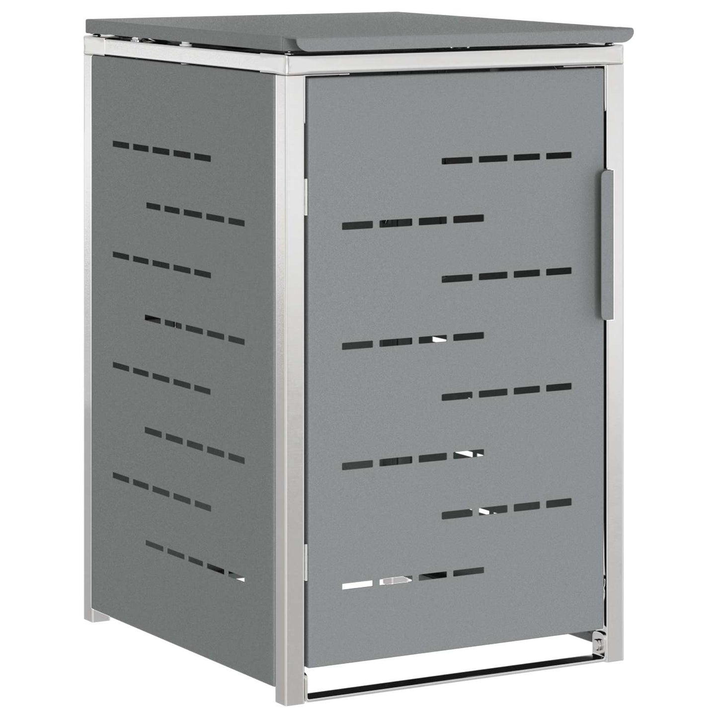 vidaXL Wheelie Bin Storage Grey