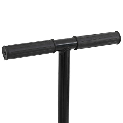 vidaXL Lawn Aerator Tool Black 95 x 27 cm Plastic