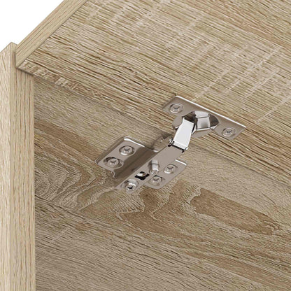 vidaXL Wash Machine Cabinet Sonoma 67.5 x 68 x 200 cm Engineered wood