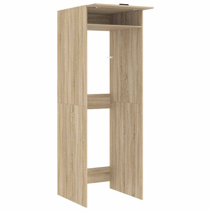 vidaXL Wash Machine Cabinet with Storage Sonoma Oak 67.5 x 68 x 200 cm