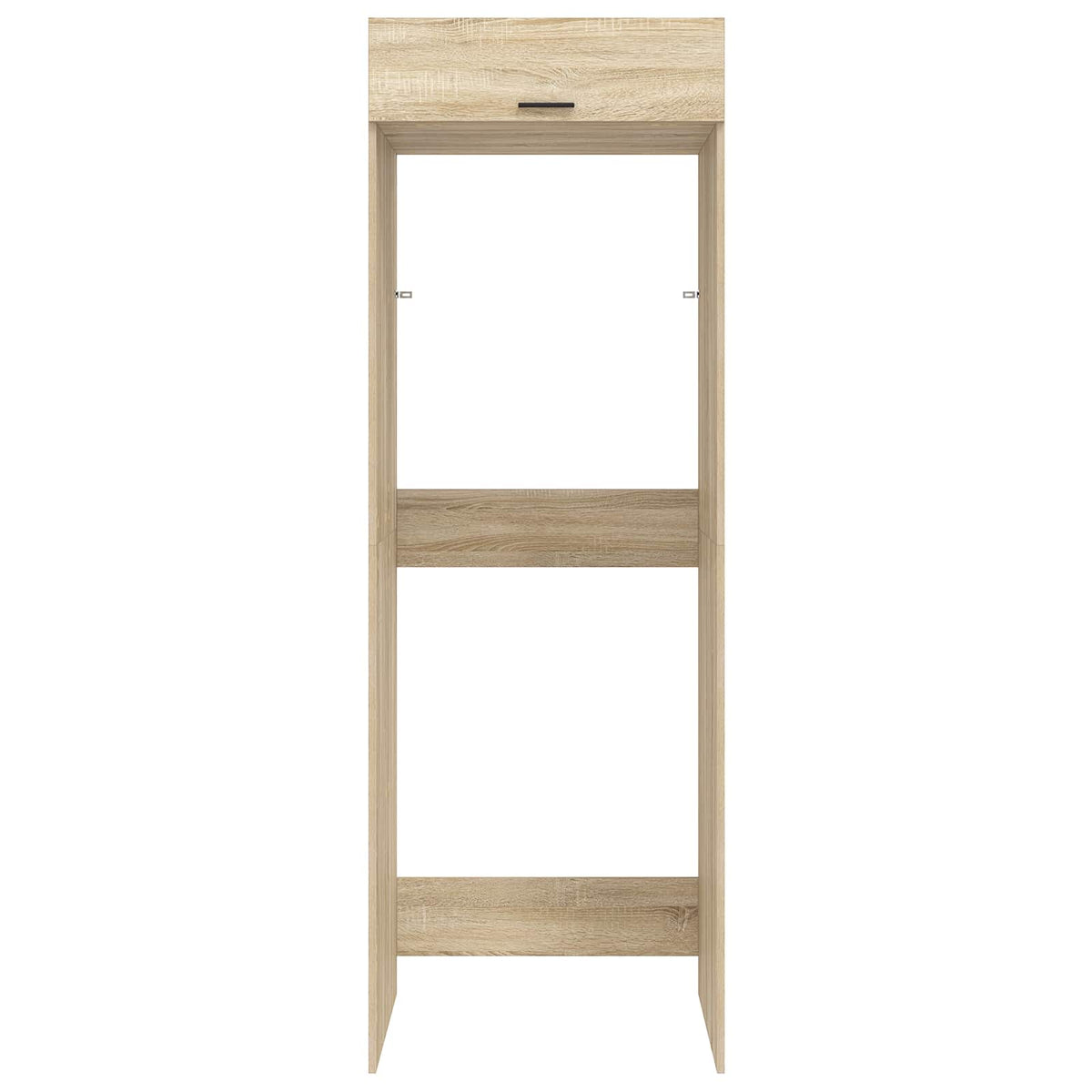 vidaXL Wash Machine Cabinet with Storage Sonoma Oak 67.5 x 68 x 200 cm